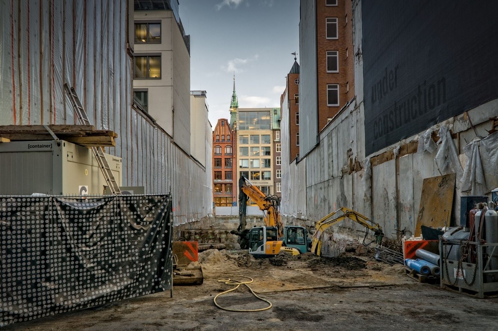 Travaux de génie civil